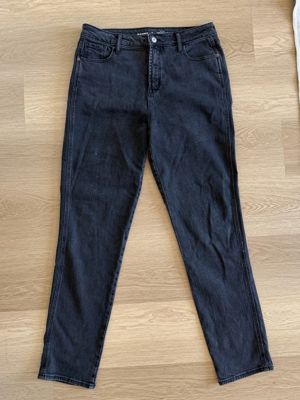 The High Rise Vintage Slim Straight Jeans Size 10 Tall